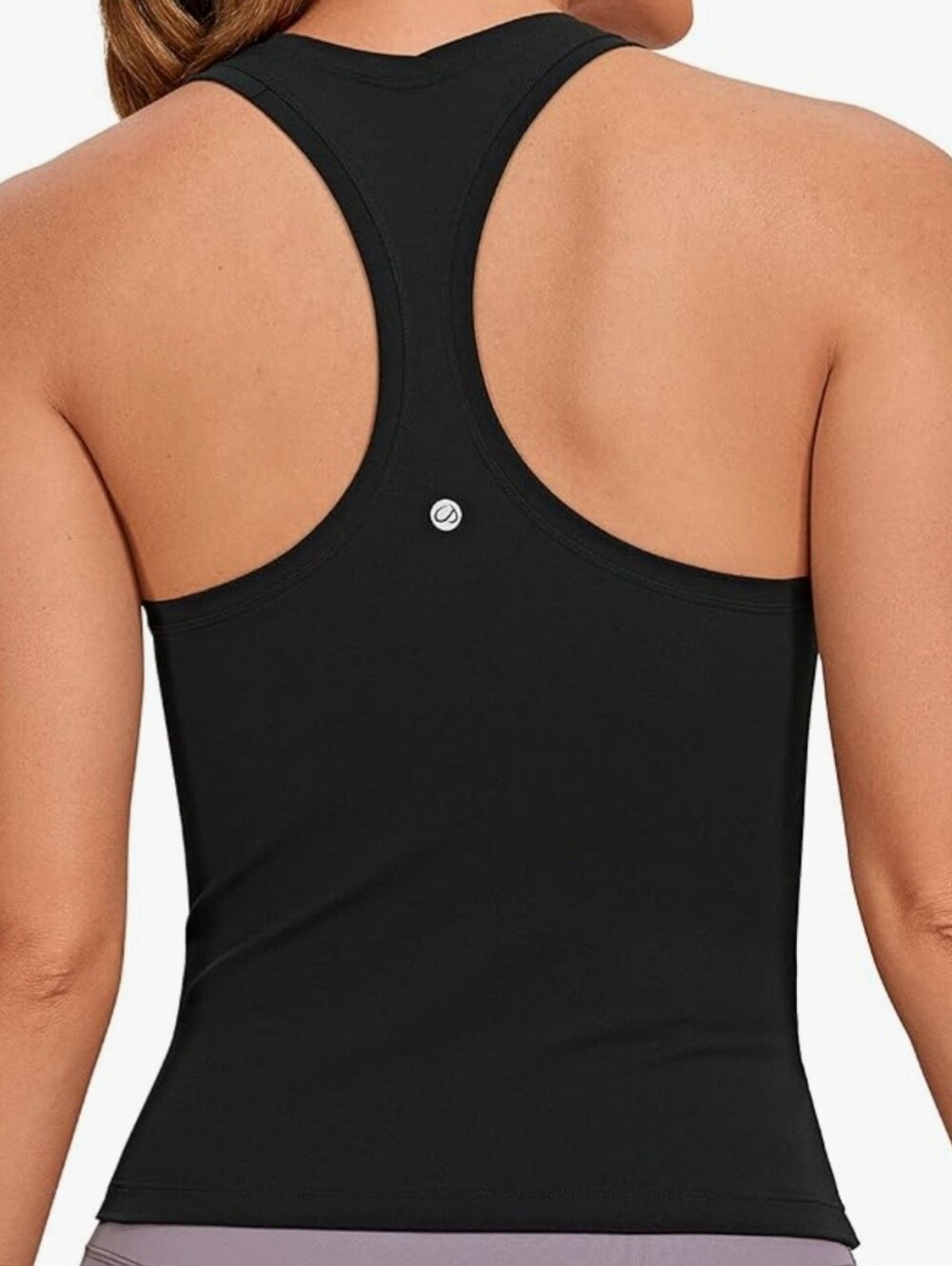 2 EUC Soft Racerback Tank Tops Yoga Workout Casual Gym Pilates Camisole Sz L